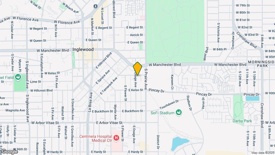 504 S Osage Ave Mapa y Detalles de la Ubicación