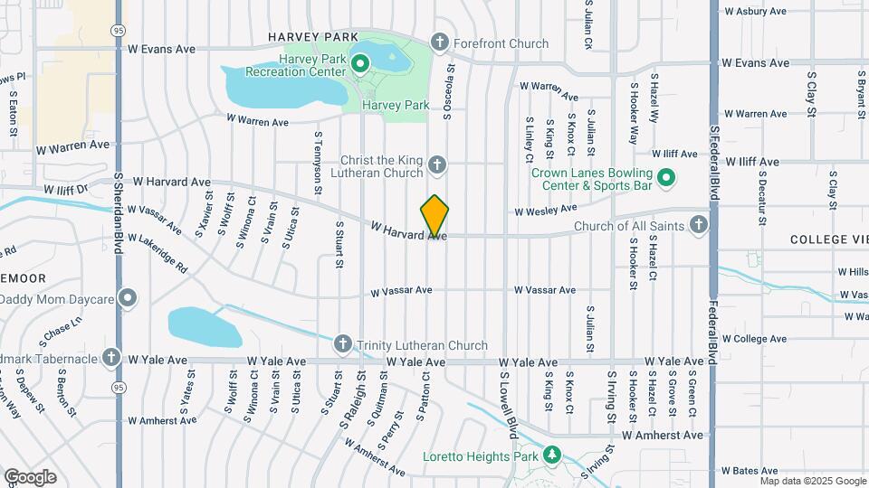 2518 S Patton Ct Map and Location Details