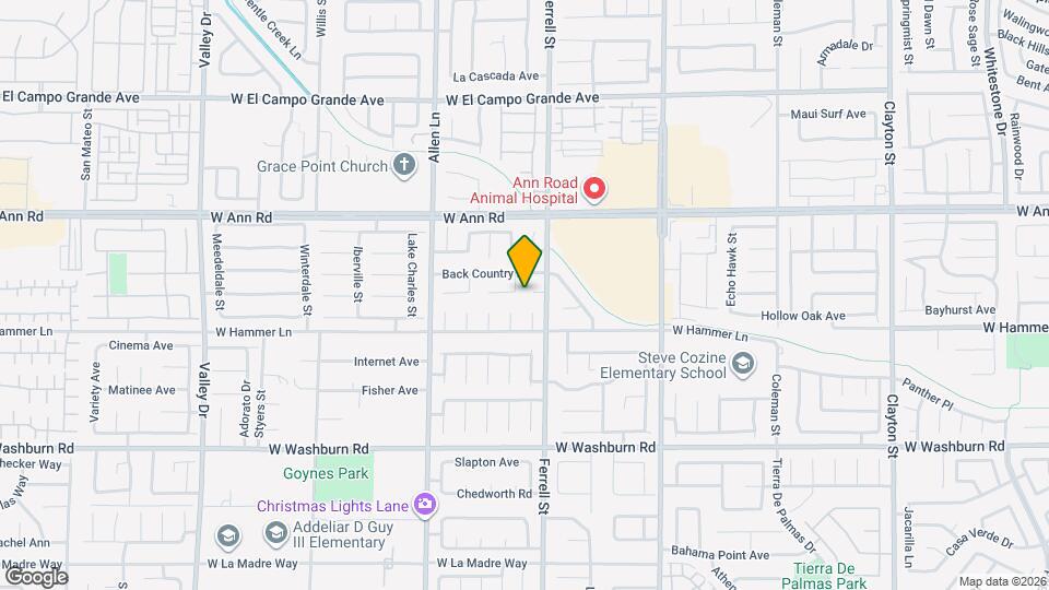 5426 Silent Path Way Map and Location Details