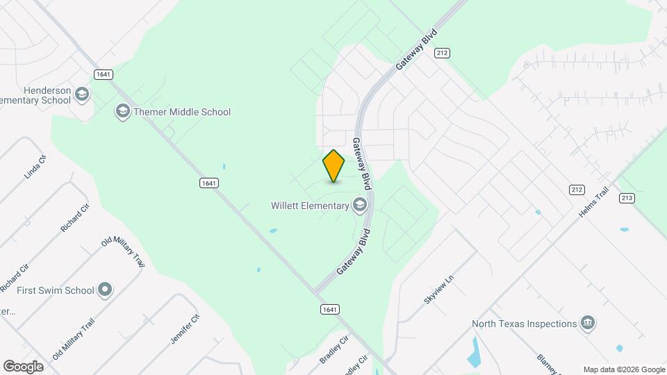 1818 Sandlin Dr Mapa y Detalles de la Ubicación