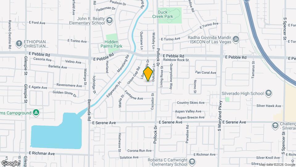 736 Roddenberry Ave Map and Location Details