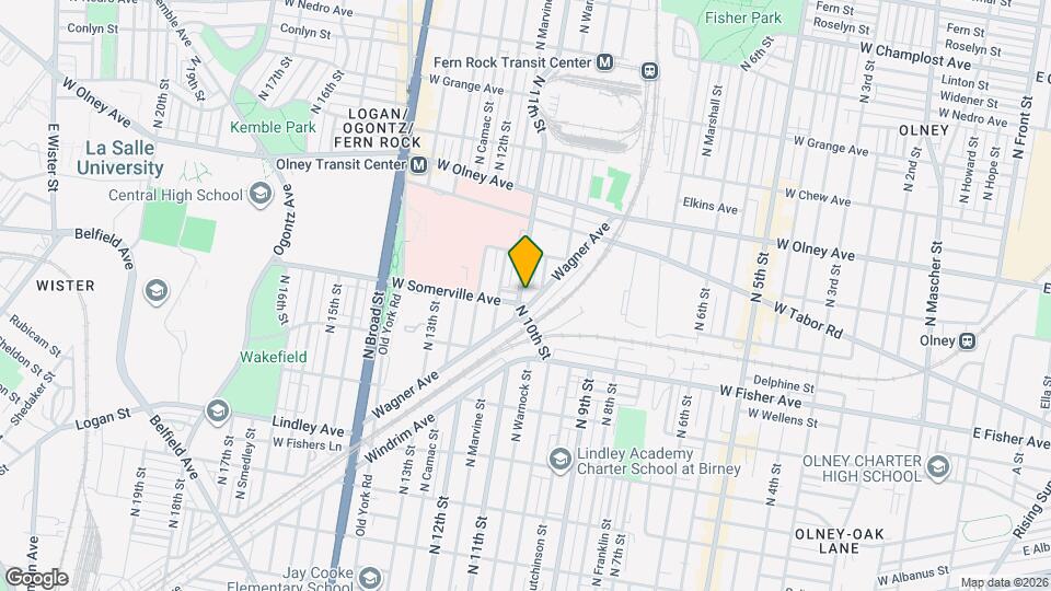 5407 N 11th St Map and Location Details