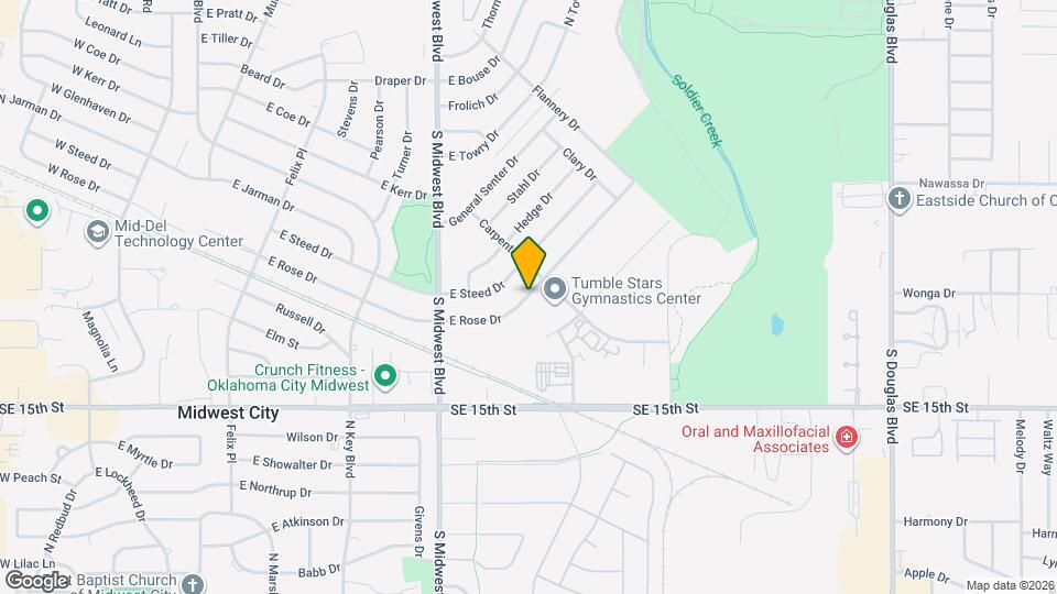 764 E Rose Dr Map and Location Details