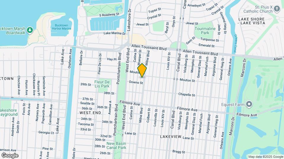 6868 Milne Blvd Map and Location Details