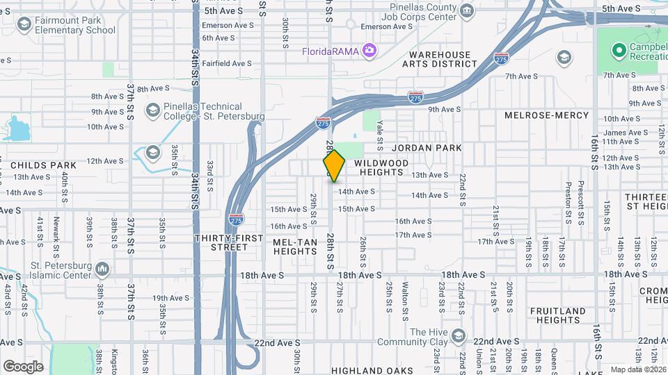 2739 14th Ave S Map and Location Details