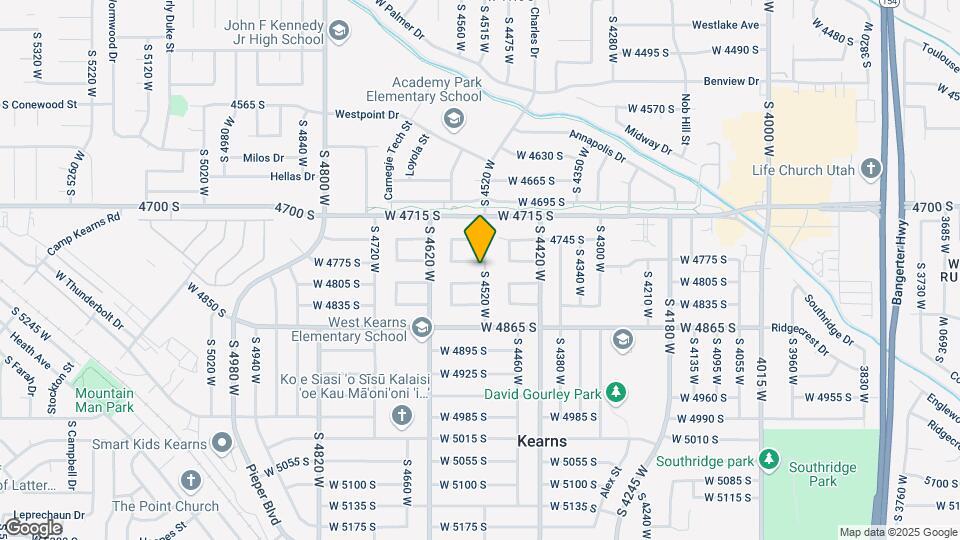 4784 S 4520 W Map and Location Details