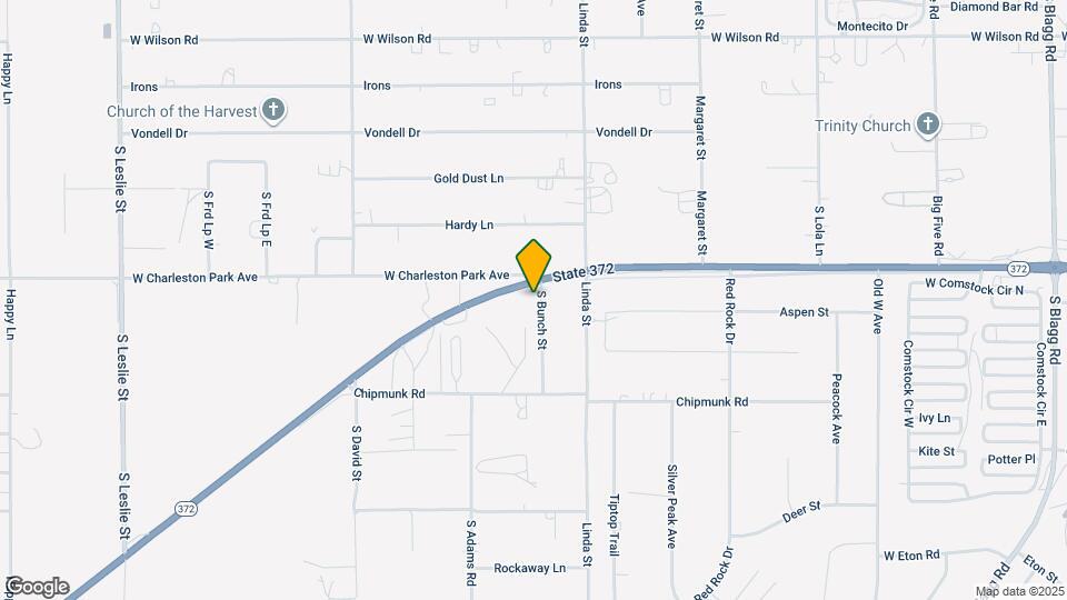 1060 S Bunch St Map and Location Details