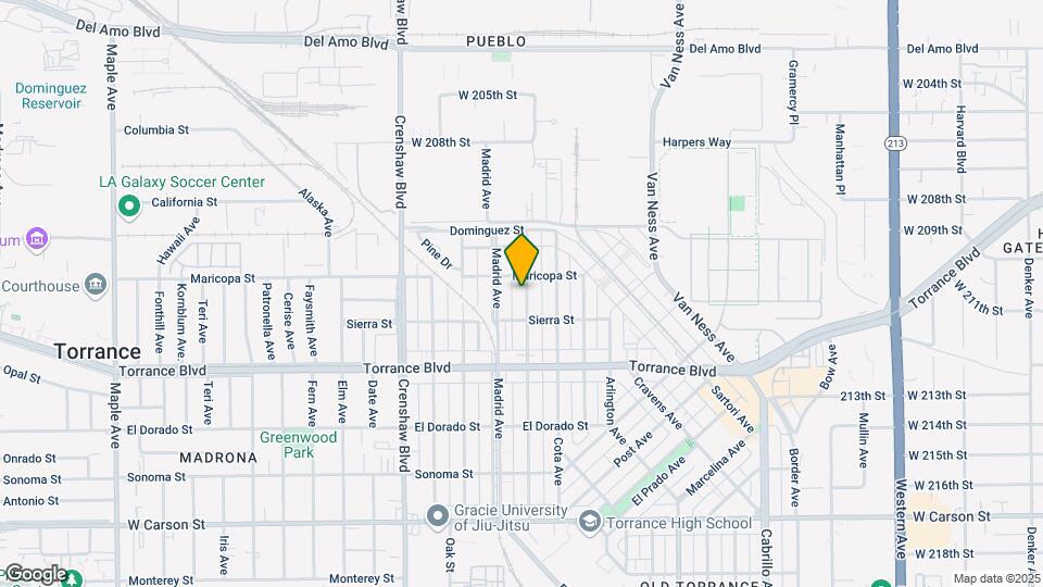 817-821 Amapola Ave Mapa y Detalles de la Ubicación