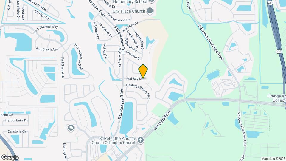 5070 Red Bay Dr Mapa y Detalles de la Ubicación