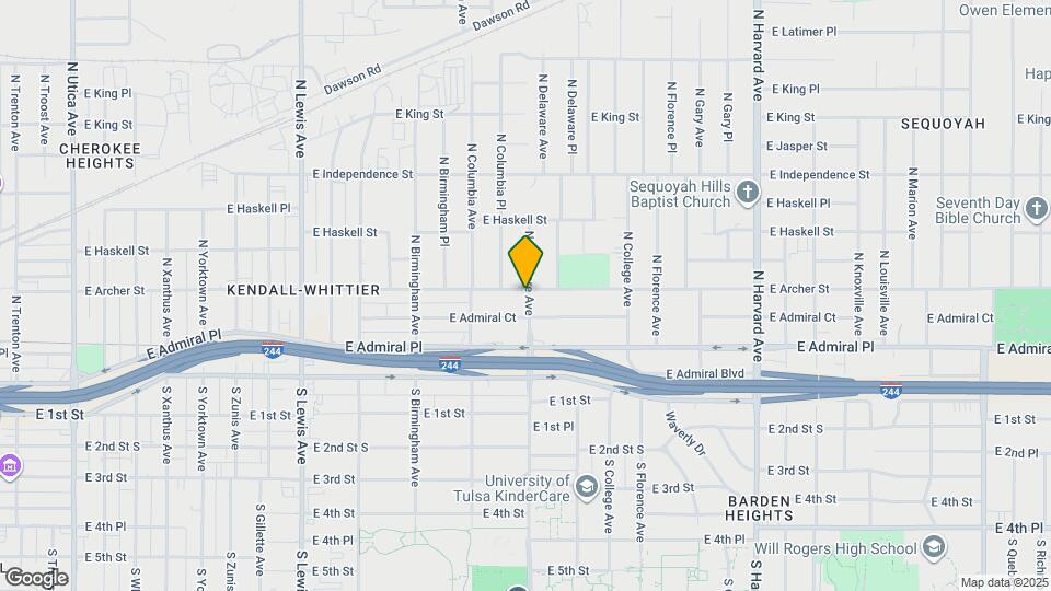 2752 E Archer St Mapa y Detalles de la Ubicación