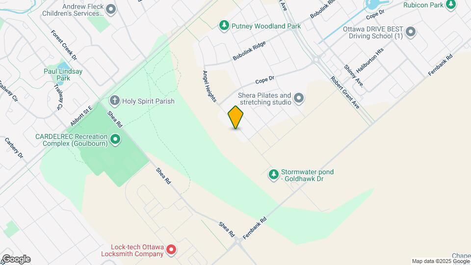 2400 Goldhawk Dr Map and Location Details