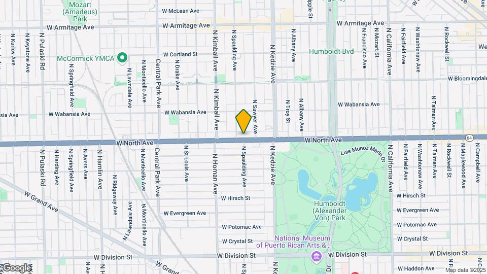 3306 W North Ave Map and Location Details