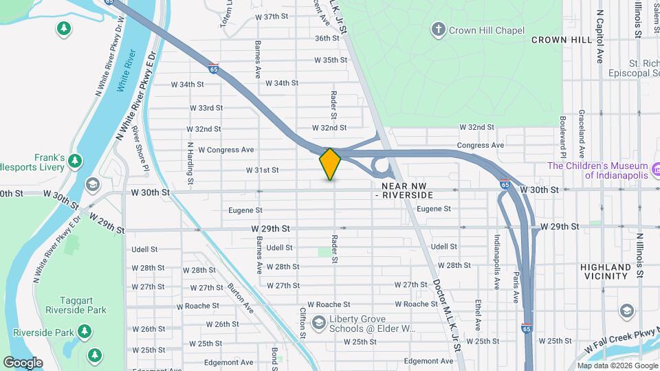 1010 W 30th St Map and Location Details