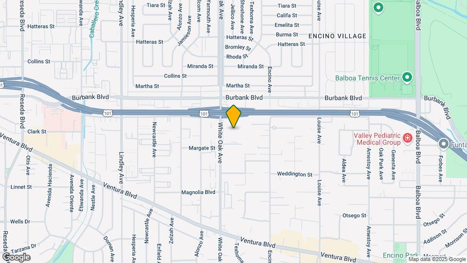 5460 White Oak Ave Map and Location Details