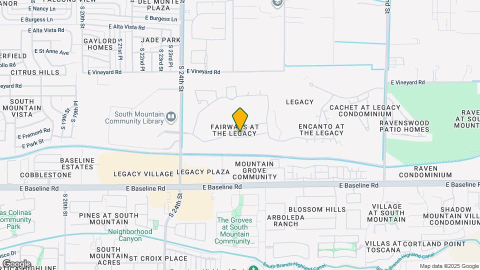 2614 E Fremont Rd Map and Location Details