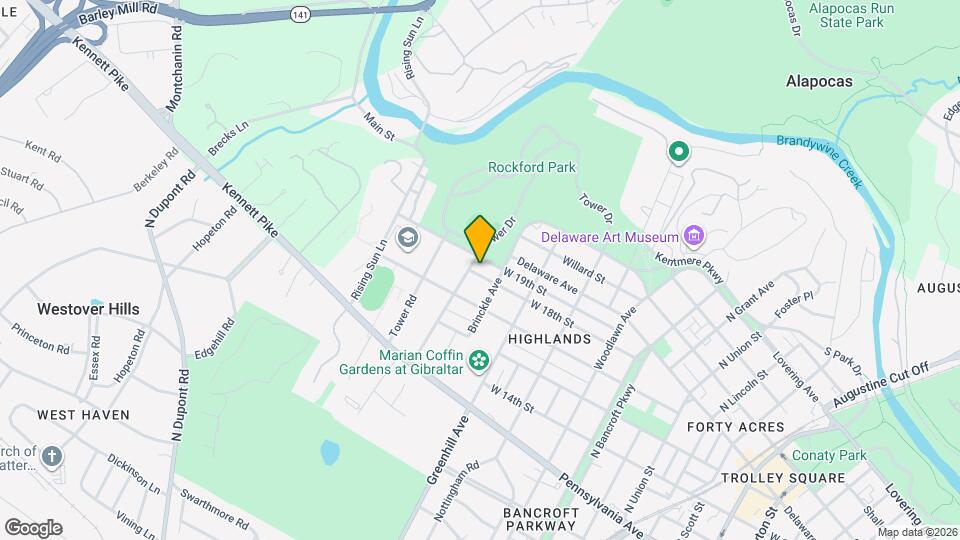 2623 W 18th St Map and Location Details