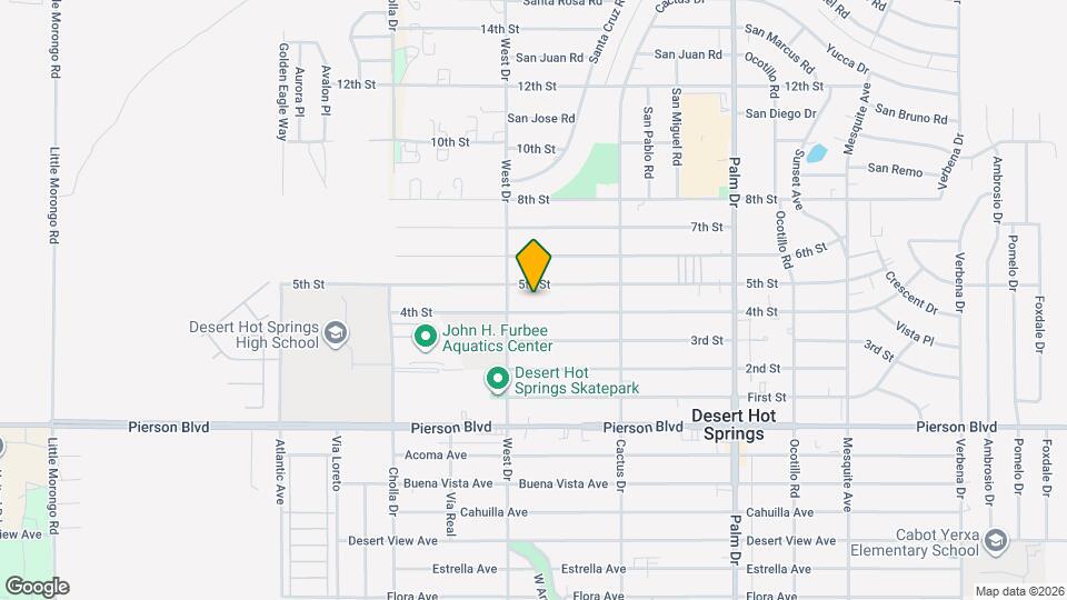 66060 4th St Map and Location Details