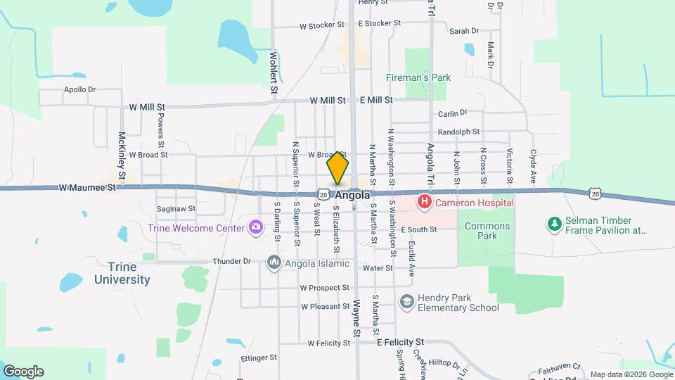 116 W Maumee St Map and Location Details
