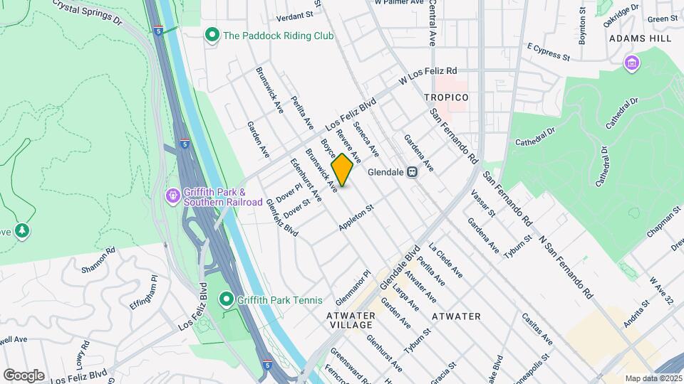 3847 Brunswick Ave Map and Location Details