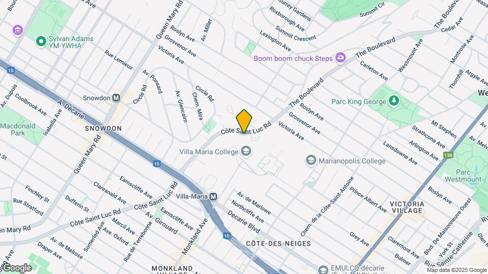 Tour Westmount Ltee Map and Location Details