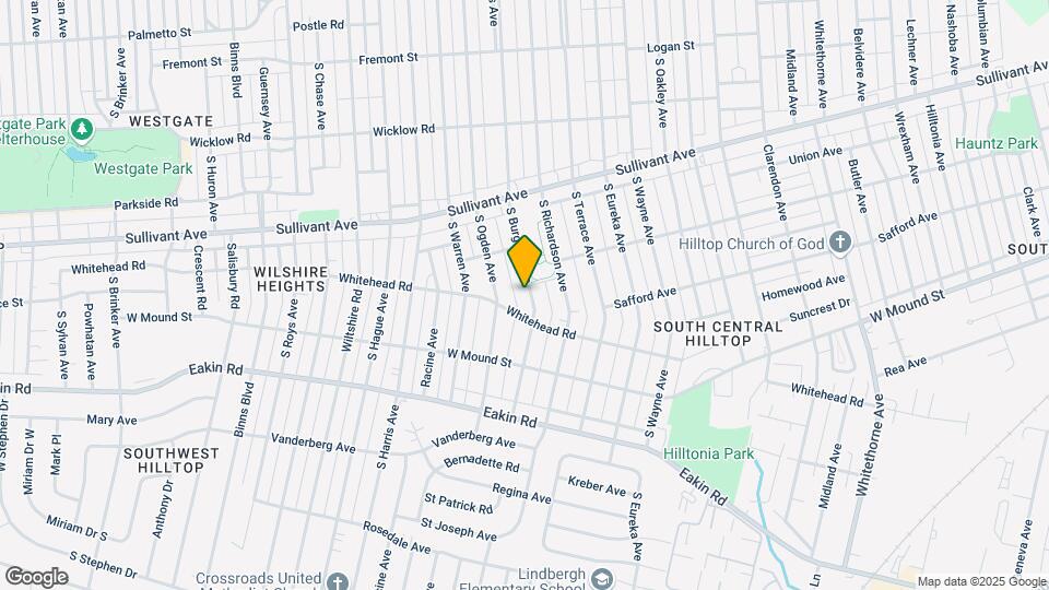 657-659-659 S Burgess Ave Map and Location Details