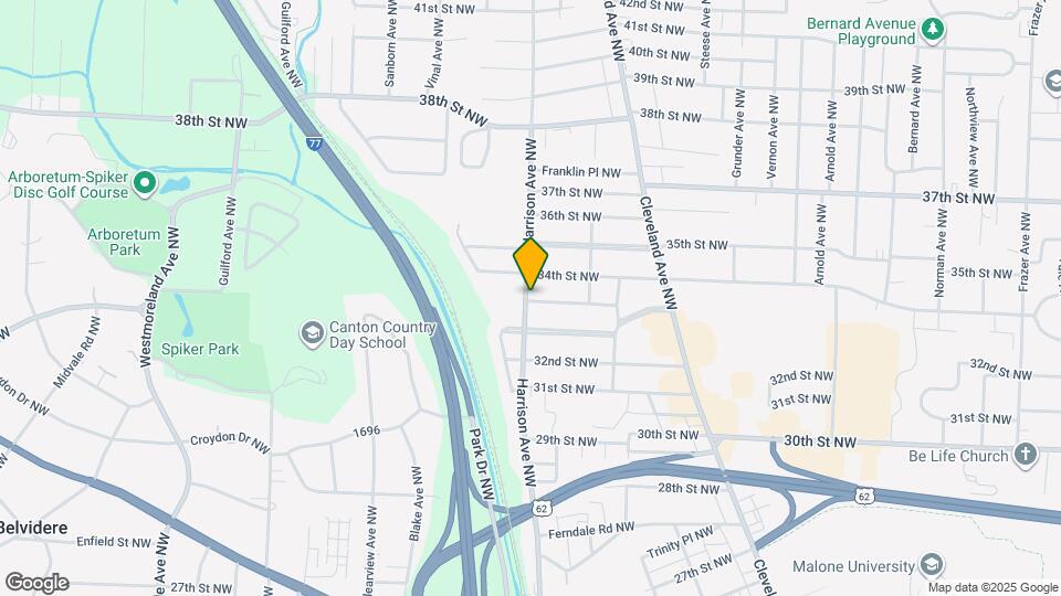 2135 Dennison Pl NW Map and Location Details