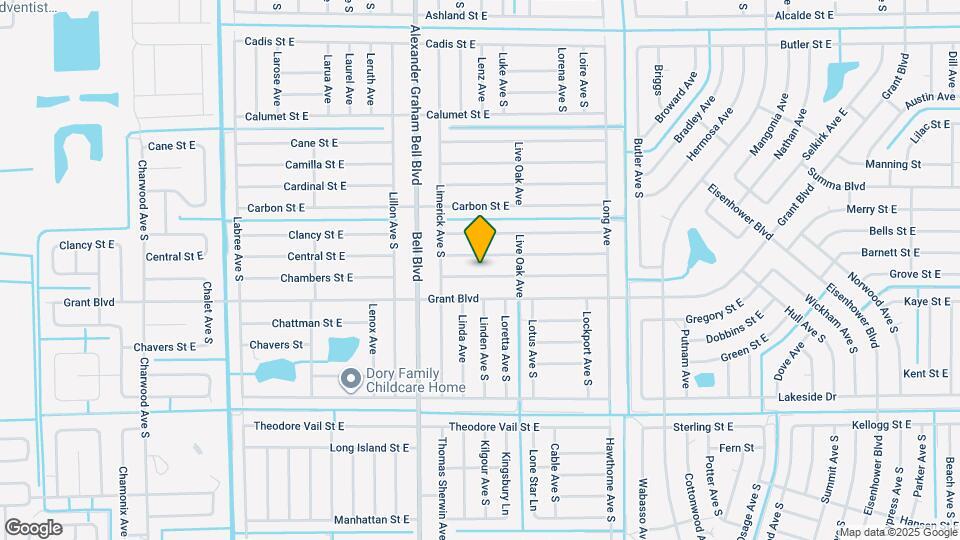 833 Chantilly St E Map and Location Details