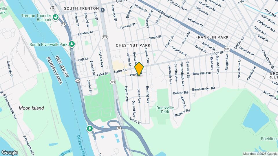1126 Deutz Ave Mapa y Detalles de la Ubicación