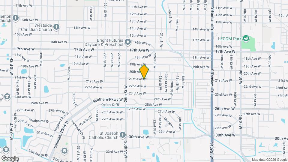 2309 21st Ave W Map and Location Details