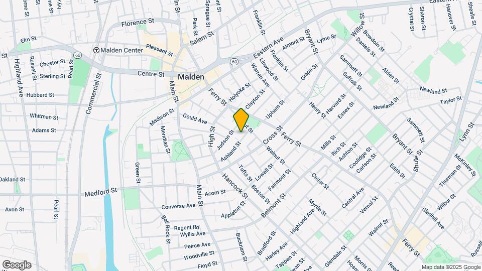 17 Ashland St, Unit 2 Map and Location Details