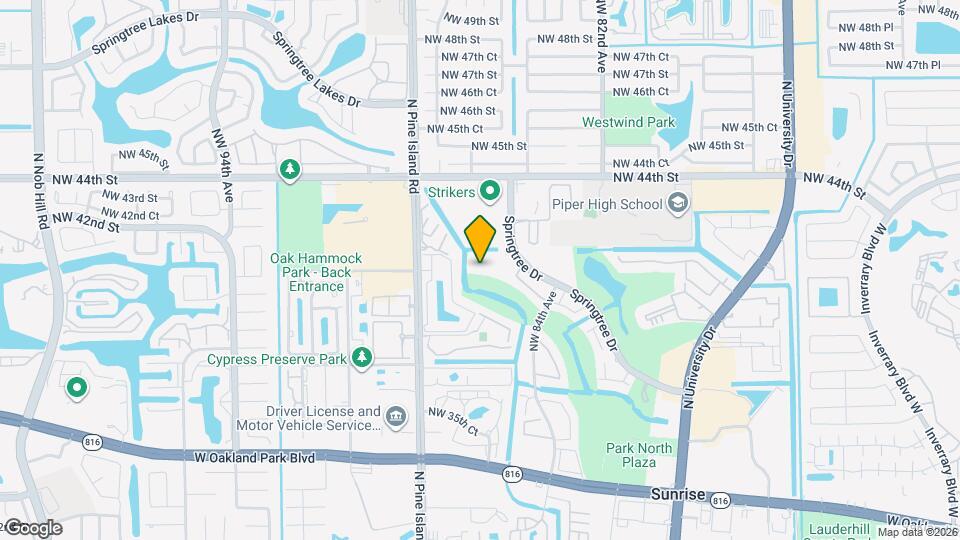 8481 Springtree Dr Map and Location Details