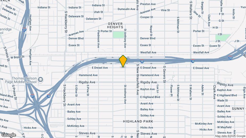 542 E Drexel Ave Map and Location Details
