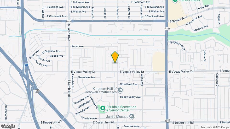4571 Carriage Park Dr Map and Location Details