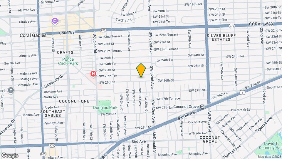 3297 SW 26th St Map and Location Details