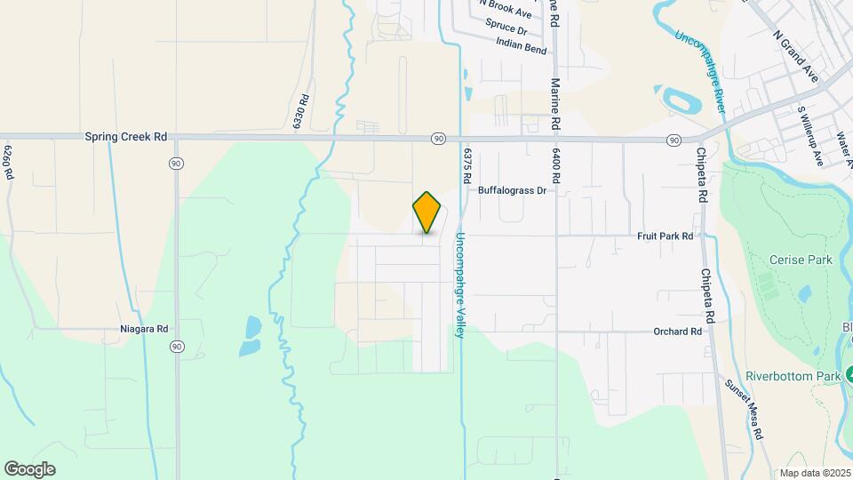1309 Gold Creek Dr Map and Location Details