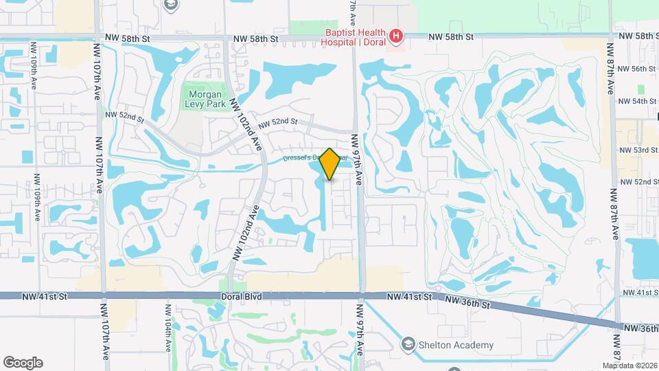 4860 NW 97th Pl Map and Location Details