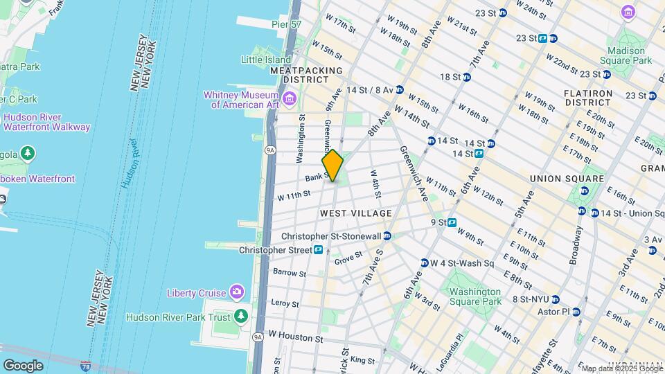 569 Hudson St Map and Location Details