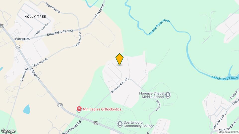 364 White Peach Wy Map and Location Details