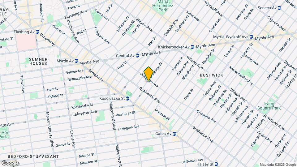 24 Stanhope St, Unit 2nd Fl Map and Location Details