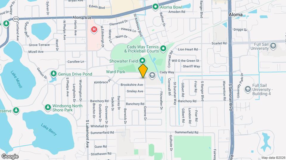 2366 Coldstream Dr Map and Location Details