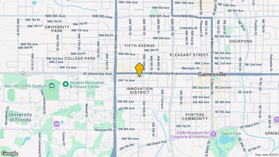 1016 SW 1st Ave Map and Location Details