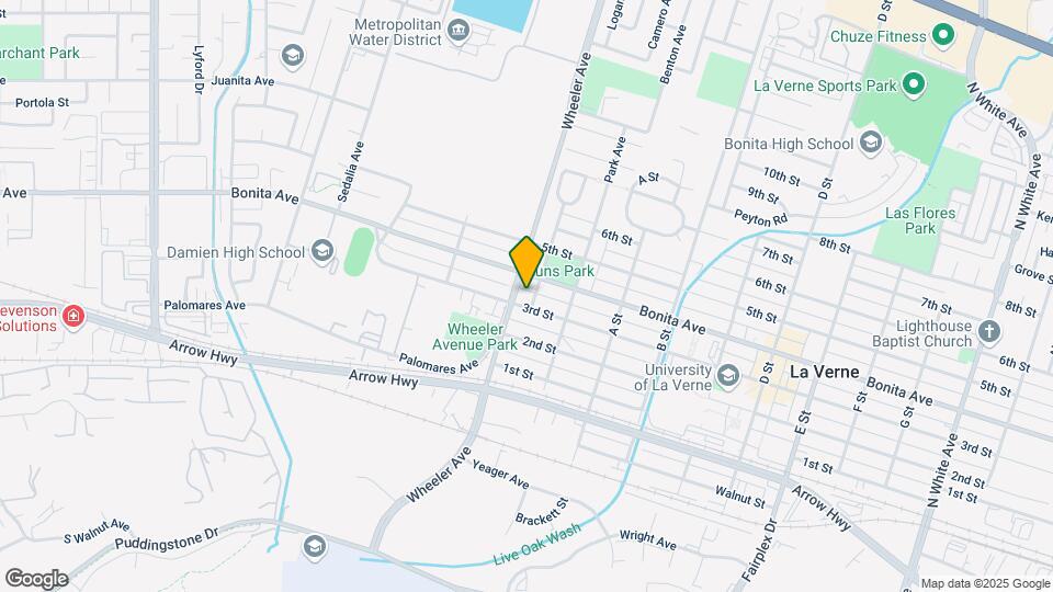 2307-2321 Magnolia Ave Mapa y Detalles de la Ubicación