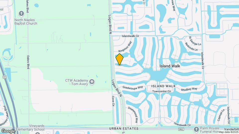 5113 Inagua Way Map and Location Details