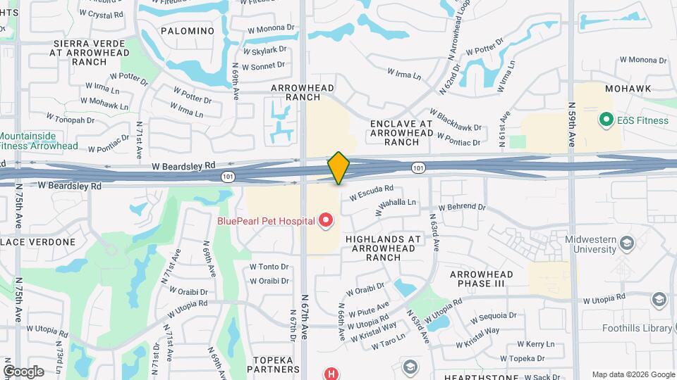 20016 N 65th Dr Map and Location Details