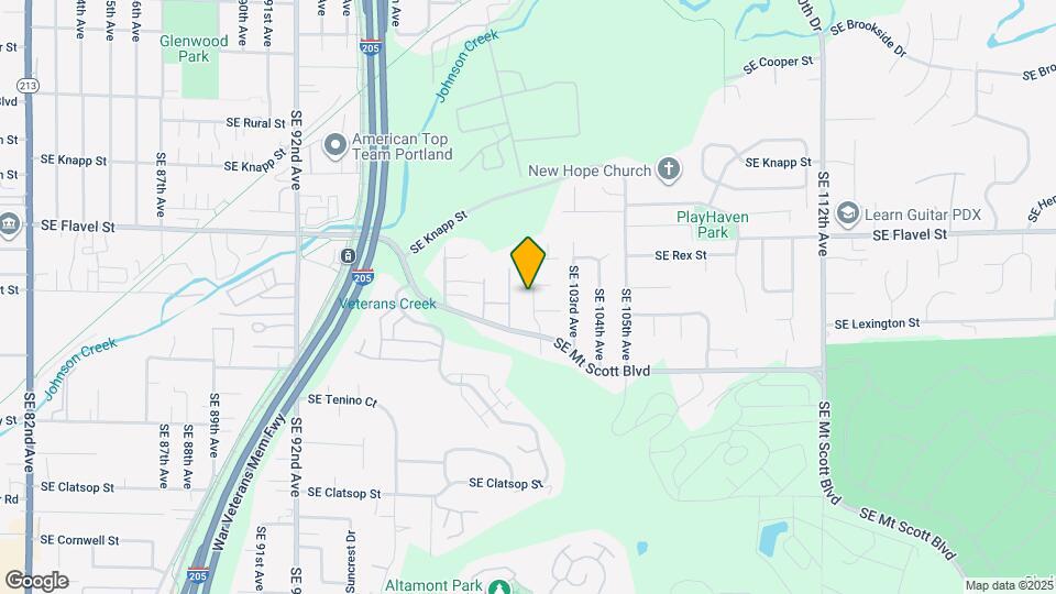 7739 SE 101st Ave Map and Location Details