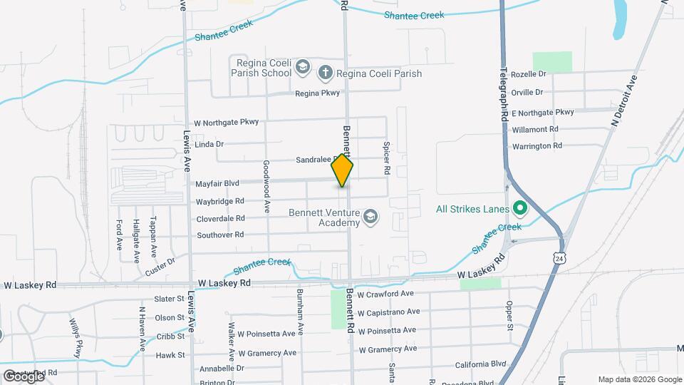 5207 Bennett Rd Map and Location Details
