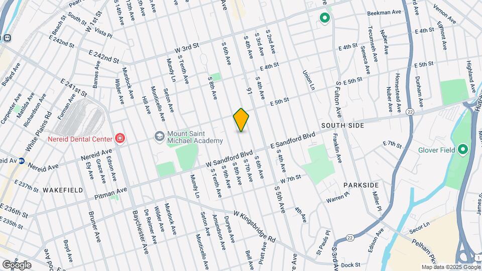 439 S 7th Ave-Unit -3 Map and Location Details