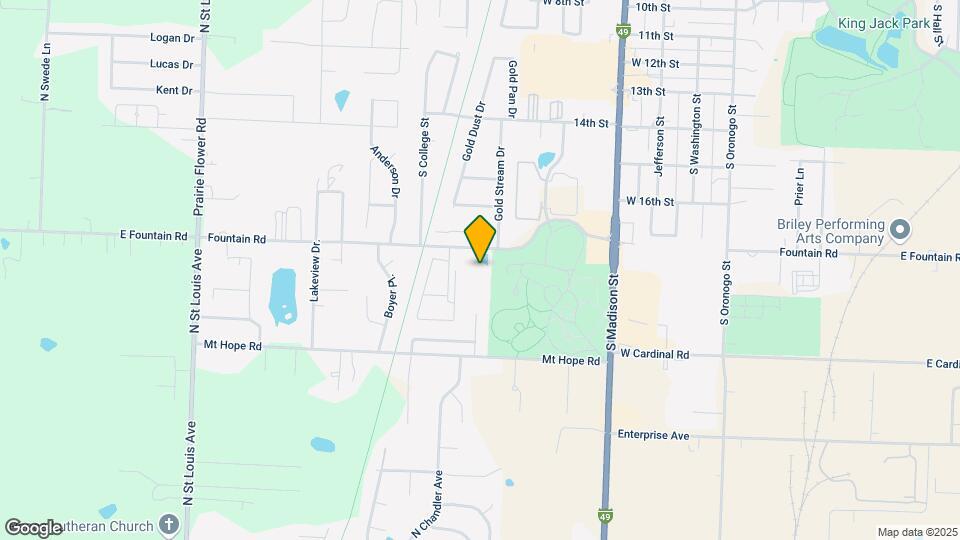 Redwood Garden Estates of Webb City Map and Location Details