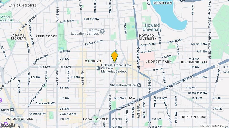 2008 10th St NW Map and Location Details