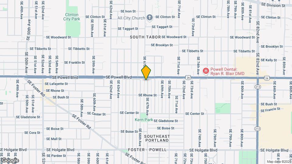 3523 SE 67th Ave Map and Location Details